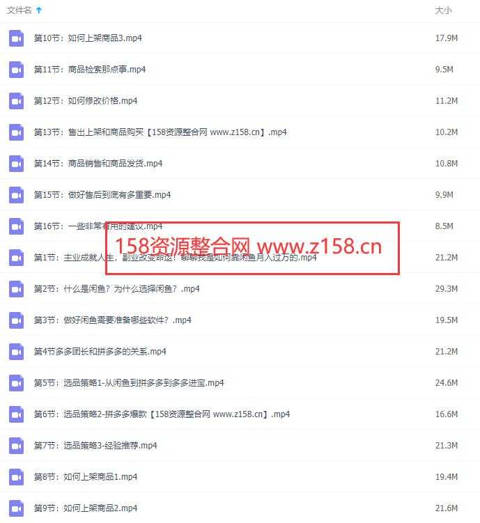 手把手教你通过闲鱼，月入过万，闲鱼项目操作视频教程-副业网