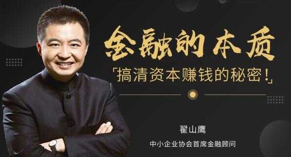 翟山鹰 金融的本质，搞清资本运作，赚钱的秘密-副业网