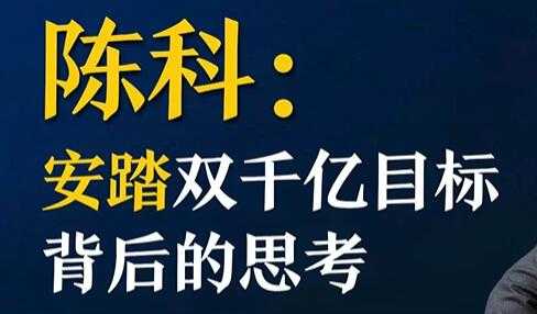 安踏企业战略，双千亿目标背后的战略思考-副业网