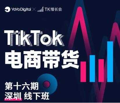 《TikTok电商带货》线下班第十六期（深圳站），从0到1带货出单-副业网