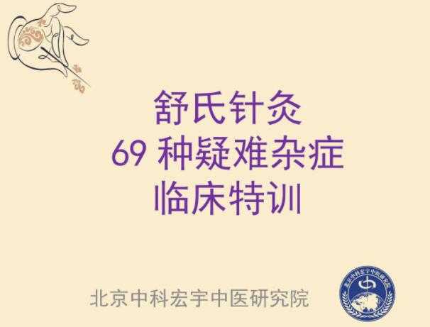 舒卿针灸培训《舒氏针灸69种疑难杂症临床特训》教学视频-副业网