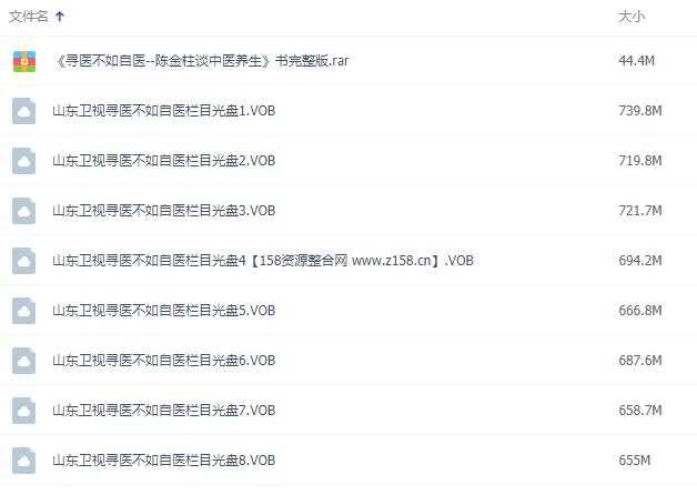 陈金柱健康讲座，寻医不如自医 完整版视频下载-副业网