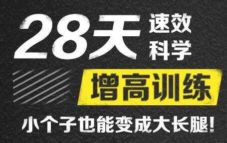 刘洹增高视频《28天速效科学增高训练》-副业网