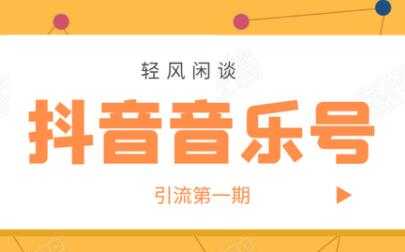 抖音音乐号怎样赚钱？抖音音乐号引流第一期，日入800+适合出单的玩法！-副业网