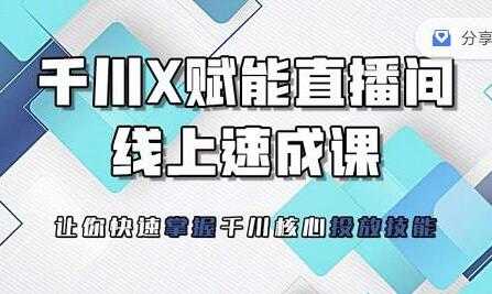 枫芸传媒《线上千川提升课》提升千川认知，千川投放效果-副业网