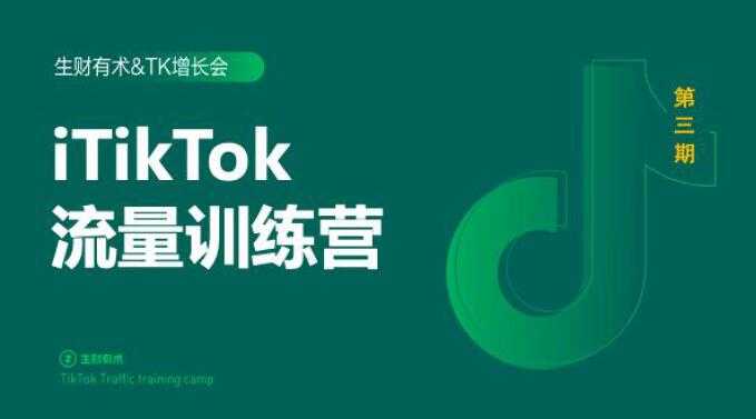 2020最新TikTok流量增长训练营（完结）附PPT-副业网