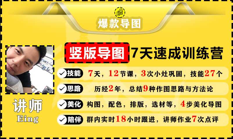 价值1388元【爆款导图】训练营 一张图吸粉800+，学完你也可以-副业网
