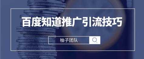 2021最新百度知道推广引流技巧，分分钟就能学会-副业网