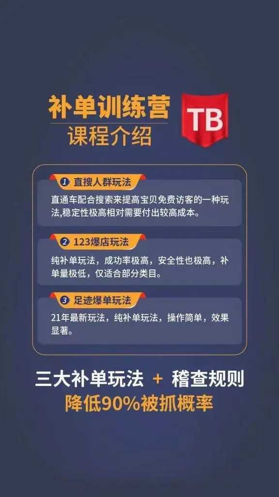 数据蛇淘宝2021最新三大补单玩法+稽查规则，降低90%被抓概率-副业网