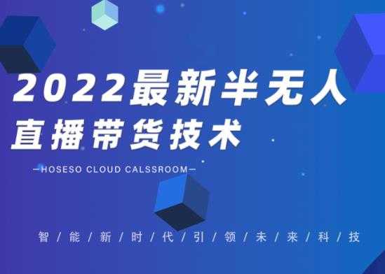 禾兴社·2022最新抖音半无人直播带货技术及卡直播广场玩法，价值699元-副业网
