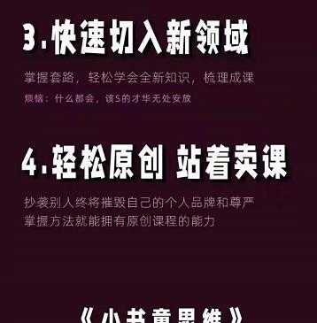 林雨《小书童思维课》：快速捕捉知识付费蓝海选题，造课抢占先机-副业网