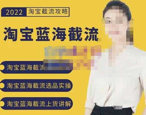 2022淘宝蓝海截流攻略，淘宝蓝海截流选品上货实操讲解-副业网