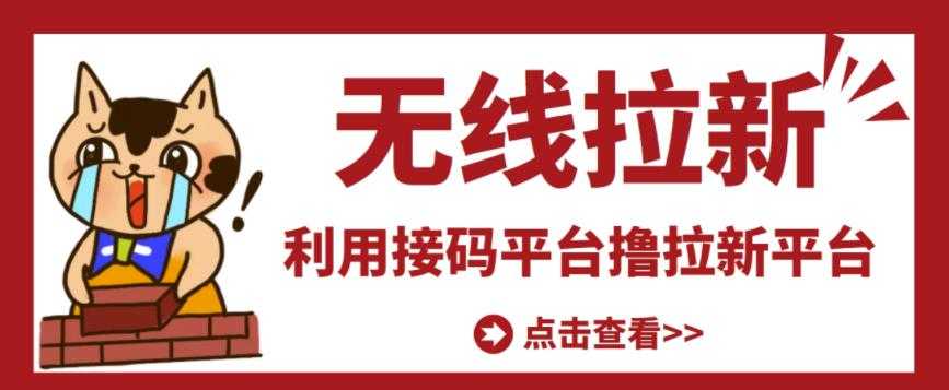 最新接码无限拉新项目，利用接码平台赚拉新平台差价，轻松日赚500+-副业网