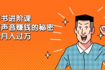 《有声书进阶课，解锁声音赚钱的秘密》轻松月入过万-副业网