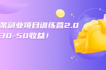 微头条副业项目训练营2.0：单号30-50收益！-副业网