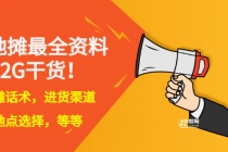 全国各地行业小本摆地摊教程创业夜市顺口溜选址经验教程课，价值上千元-副业网