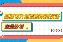 淘金之路第十期实战训练营【直播切片】，小杨哥直播切片短视频带货玩法-副业网