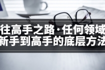 粥左罗<通往高手之路·任何领域从新手到高手的底层方法>完结-副业网