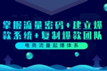 电商流量起爆体系：掌握流量密码+建立爆款系统+复制爆款团队-副业网