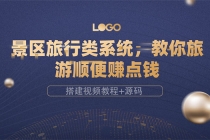 景区旅行类系统，教你旅游顺便赚点钱-副业网