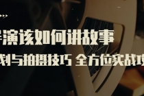 导演该如何讲故事：策划与拍摄技巧 全方位实战攻略-副业网