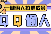 【引流神器】QQ群无限偷人拉群成员最新版脚本【脚本+详细操作教程】-副业网