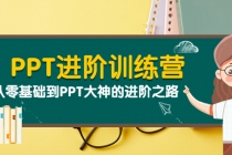 PPT进阶训练营：从零基础到PPT大神的进阶之路-副业网