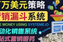 如何利用营销漏斗赚百万美元：自动销售系统！-副业网