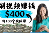 2022最快赚钱方法 刷视频也能赚钱的项目：每100个视频赚100美元-副业网