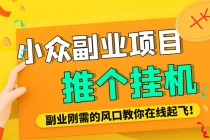 小众电脑流量精灵全自动挂机刷浏览量项目，日收益15+【永久脚本+详细教程】-副业网