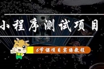 小程序测试项目 从星图 搞笑 网易云 实拍 单品爆破 抖音抖推猫小程序变现-副业网