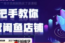 2022版-闲鱼店铺0基础运营实战教学：一部手机，一张卡即可开店做电商-副业网