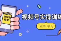 微信视频号实操训练营：视频号起号运营纯干货玩法！-副业网