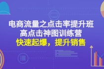 电商流量之点击率提升班+高点击神图训练营：快速起爆，提升销售！-副业网