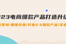 2023电商爆款产品打造升级课：爆款策划/思维升级/打造2.0爆款产品/【推荐】-副业网