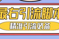 【引流必备】神鹰-最右引流脚本【永久版脚本+详细教程】-副业网