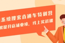 淘系统搜索直通车特训营-第三期：轻松提升店铺业绩，线上实战课-副业网
