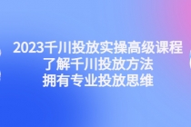 2023千川投放实操高级课程：了解千川投放方法，拥有专业投放思维-副业网