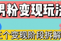 0-1快速了解男粉变现三种模式【4.0高阶玩法】直播挂课，蓝海玩法-副业网