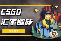 外面9800的CSGO汇率搬砖项目，一个月轻松赚几千【选品软件+详细教程】-副业网