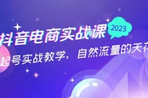 抖音电商实战课：0粉起号实战教学，自然流量的天花板-副业网