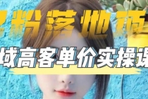 【男粉落地项目】0基础玩转男粉短视频转私域日产500+2023男粉高客单价实操-副业网