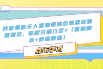 抖音最新无人直播变现全国重名查询项目  日赚几百+【查询脚本+详细教程】-副业网