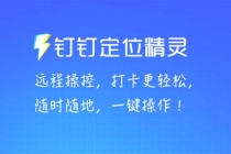 某钉虚拟定位，一键模拟修改地点，打卡神器【软件+操作教程】-副业网