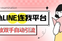 【引流必备】国外LINE连我平台引流脚本，解放双手自动引流【脚本+教程】-副业网