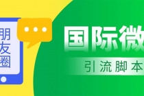 市面上价值660一年的国际微信，无限加好友 解放双手轻松引流【脚本+教程】-副业网