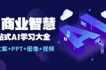 AI商业智慧：一站式AI学习大全【AI+文案+PPT+图像+视频】-副业网