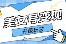 日入500+美女号变现最新升级玩法-副业网