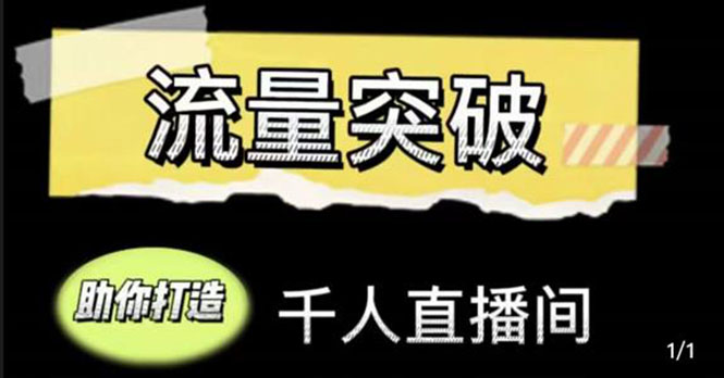 直播运营实战视频课，助你打造千人直播间（14节视频课）-副业网
