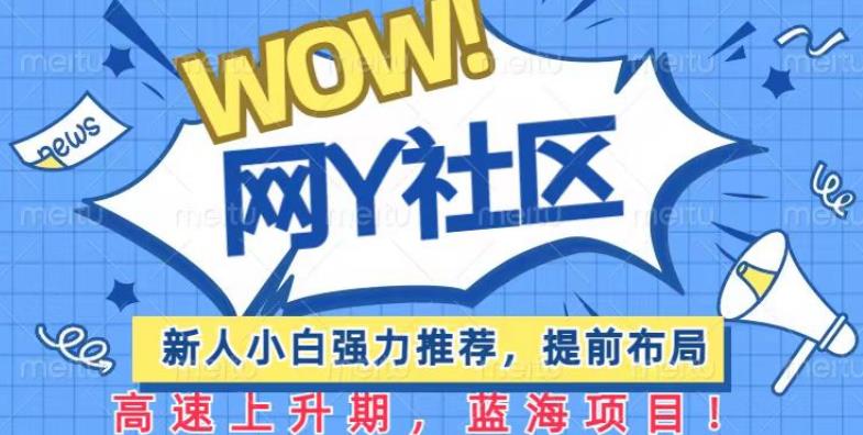 有道词典WOW社区项目，新人小白强力推荐，提前布局，高速上升期，蓝海项目【揭秘】-副业网